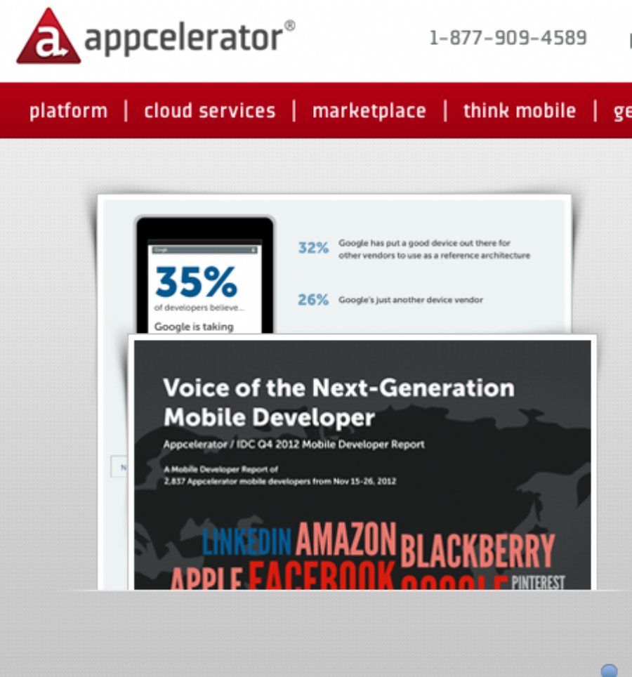 Appcelerator developer survey results